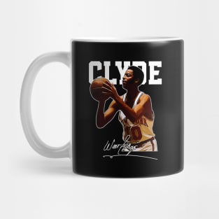 Walt Frazier The Clyde Basketball Legend Signature Vintage Retro 80s 90s Bootleg Rap Style Mug